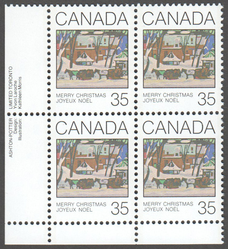 Canada Scott 872 MNH PB LL (A10-10) - Click Image to Close